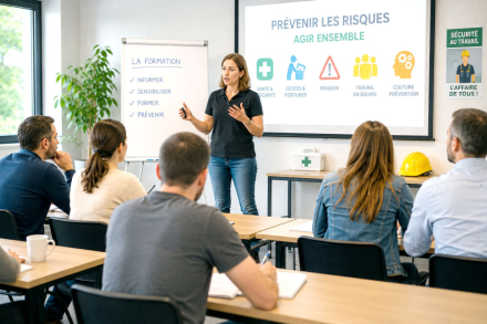 La formation, un levier essentiel de la prévention des risques professionnels